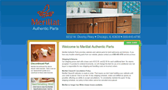 Desktop Screenshot of merillatauthenticparts.com